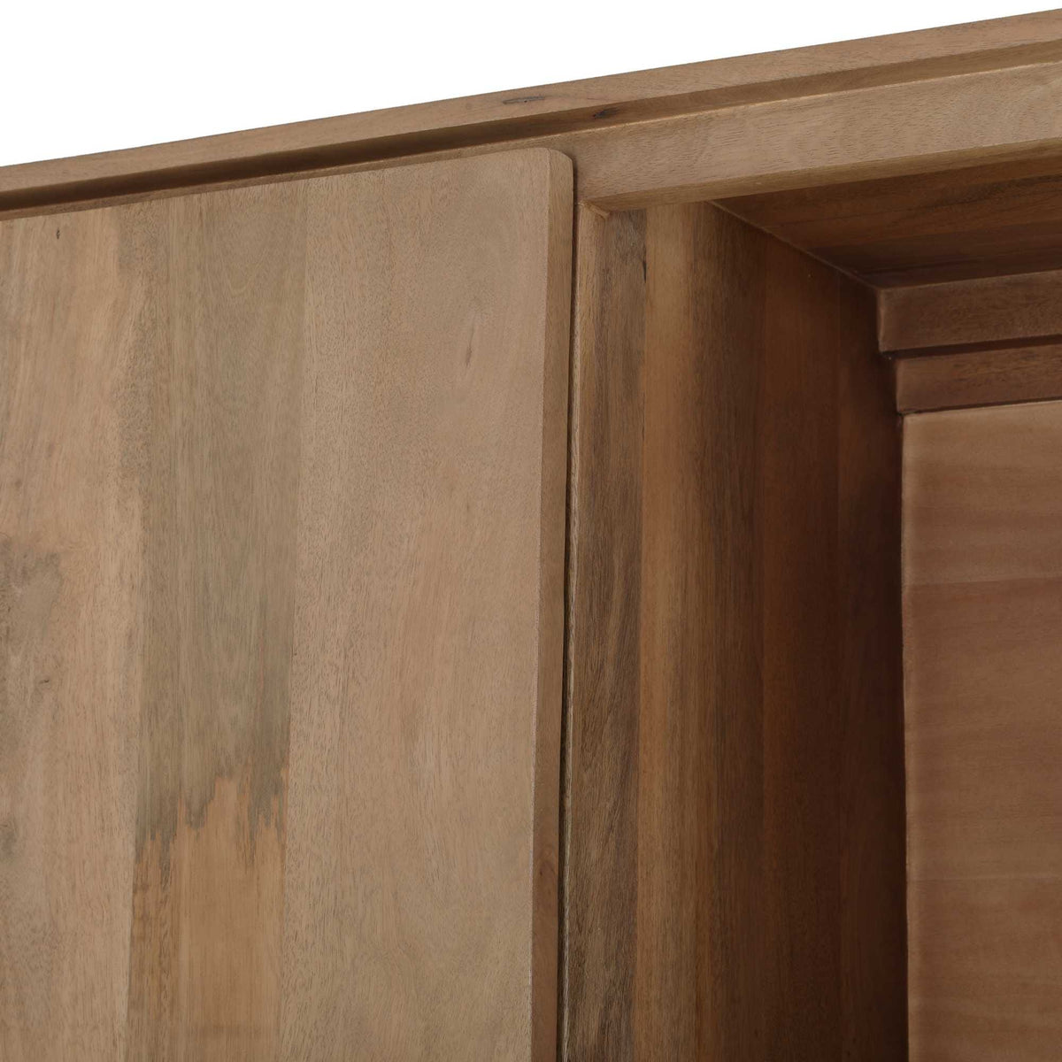 Vakkenkast XL Dallas Naturel Mangohout 160 cm Starfurn