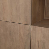 Vakkenkast XL Dallas Naturel Mangohout 160 cm Starfurn