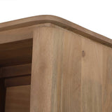 Vakkenkast XL Dallas Naturel Mangohout 160 cm Starfurn