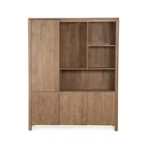 Vakkenkast XL Dallas Naturel Mangohout 160 cm Starfurn