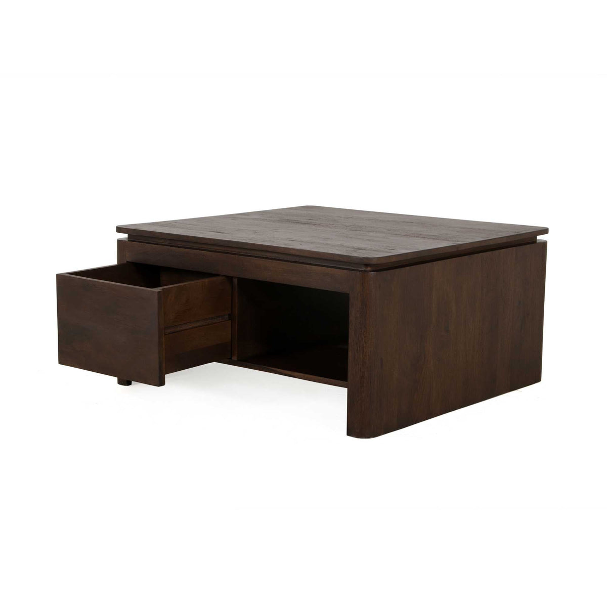 Vierkante Salontafel Dallas Bruin Mangohout 80 cm Starfurn