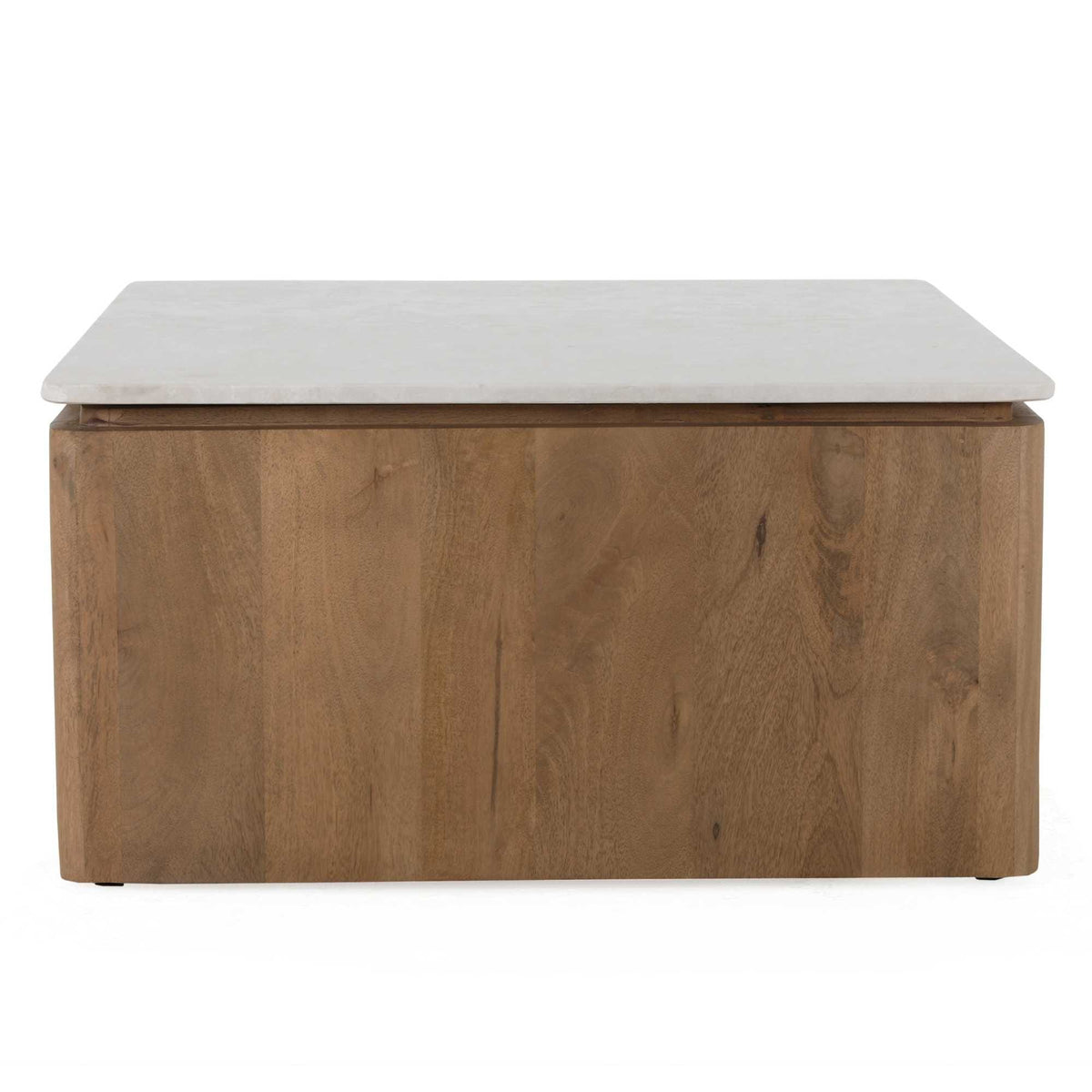 Vierkante Salontafel Dallas Naturel Mangohout 80 cm Starfurn