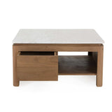 Vierkante Salontafel Dallas Naturel Mangohout 80 cm Starfurn
