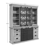 Vitrinekast Fresno XXL| 200 cm Starfurn