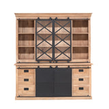 Vitrinekast Fresno XXL| 200 cm Starfurn