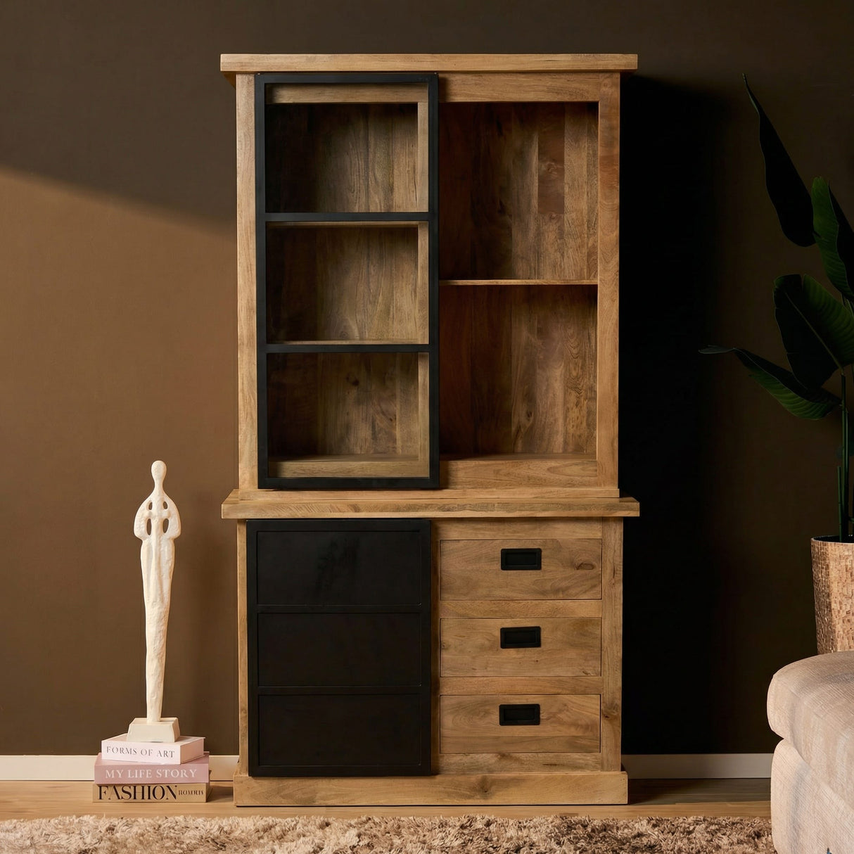 Vitrinekast Noa | 120 cm Starfurn