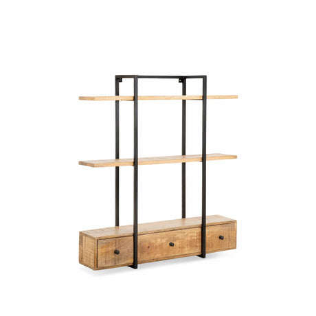 Wandrek Metaal met 3 Lades Benoa