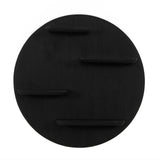 Wandrek - Rond - Zwart - Mangohout - 75 cm Floating Wall Shelves & Ledges Starfurn