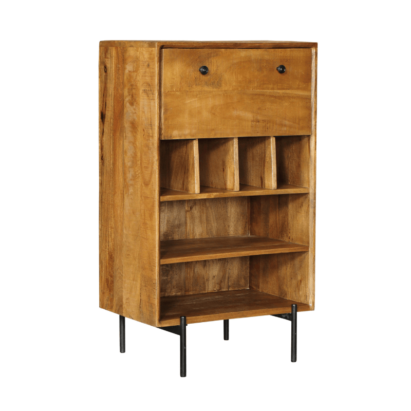 Wijnkast Portland Mangohout 60 cm Starfurn