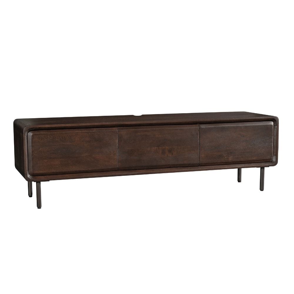 Zwevend tv meubel Allure Bruin Mangohout 160 cm Starfurn