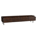 Zwevend tv meubel Allure Bruin Mangohout 200 cm Starfurn