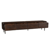 Zwevend tv meubel Allure Bruin Mangohout 240 cm Starfurn