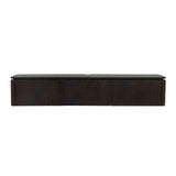 Zwevend tv meubel Dallas Bruin Mangohout 165 cm Starfurn