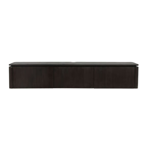 Zwevend tv meubel Dallas Bruin Mangohout 165 cm Starfurn