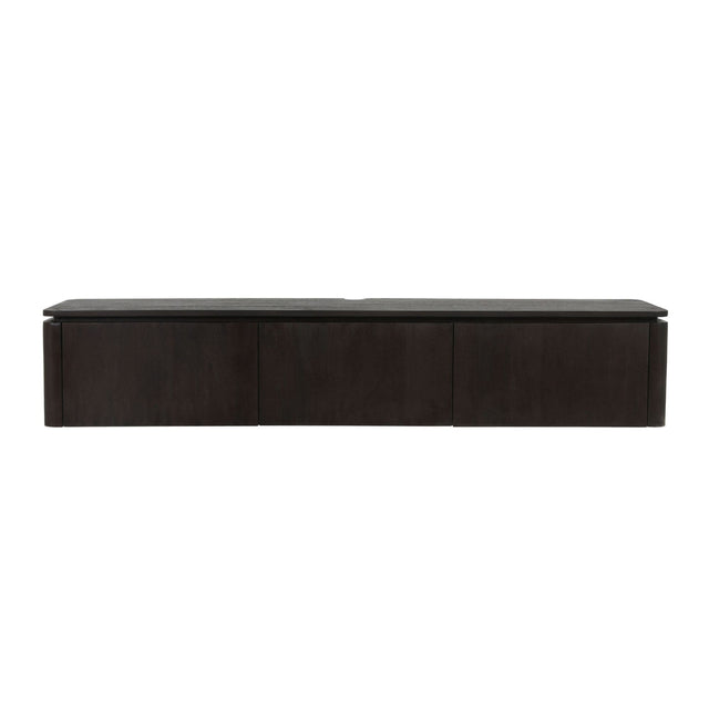 Zwevend tv meubel Dallas Bruin Mangohout 165 cm Starfurn