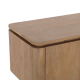 Zwevend tv meubel Dallas Naturel Mangohout 165 cm Starfurn