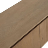 Zwevend tv meubel Dallas Naturel Mangohout 210 cm Starfurn