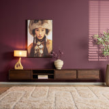Zwevend Tv-meubel - Naturel Mangohout - 120 cm - 1 Lade & 2 Open Vakken Entertainment Centers & TV Stands Starfurn