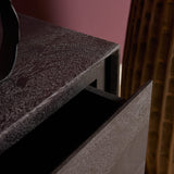 Zwevend Tv-meubel - Naturel Mangohout - 120 cm - 1 Lade & 2 Open Vakken Entertainment Centers & TV Stands Starfurn